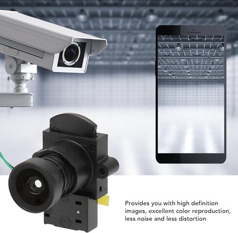 2.8mm CCTV Camera Lens, 8MP F1.0 Pixels Full Color Warm Light Fixed Focus Lens Replacement, 104 Degree Wide Angle Surveillance Security Camera Lens in Saudi Arabia