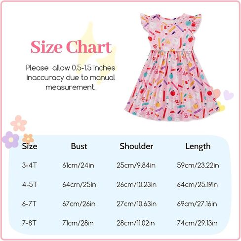 Baby Girls Clothes Little Girl Back to School Dress Fly Sleeve Kids Dresses Toddler Summer Sundress 3T 4T 5T 6T 7T 8T in Saudi Arabia