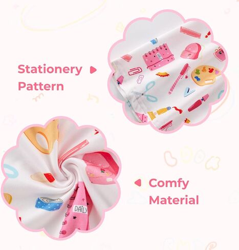 Baby Girls Clothes Little Girl Back to School Dress Fly Sleeve Kids Dresses Toddler Summer Sundress 3T 4T 5T 6T 7T 8T in Saudi Arabia
