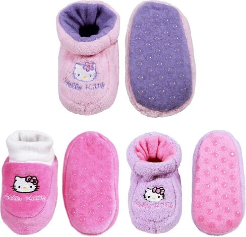 BambooMN Infants Toddler Soft Warm Plush Cozy Fuzzy Cartoon Animal Slippers Booties Socks Shoes in Saudi Arabia