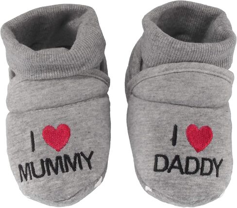 BambooMN Infants Toddler Soft Warm Plush Cozy Fuzzy Cartoon Animal Slippers Booties Socks Shoes in Saudi Arabia