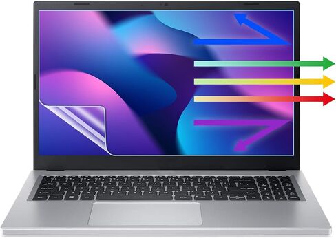 F FORITO 2-Pack 15.6 بوصة واقي شاشة كمبيوتر محمول مضاد للضوء الأزرق مقاس 15.6 بوصة HP أحدث Pavilion/HP Pavilion Aero/HP Spectre x360 /HP Envy x360، غطاء شاشة كمبيوتر مضاد للوهج لحماية العين in Saudi Arabia