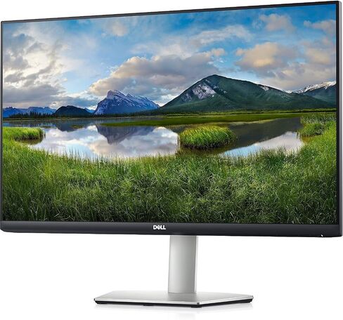 Dell S2425HS Monitor - 23.8 Inch, FHD (1920x1080) Display, 100Hz refresh rate 1500:1 contrast ratio, TÜV Rheinland Eye comfort 4 Star, Integrated 2x5W speaker, Height/Tilt/Swivel/Pivot - Ash White in Saudi Arabia