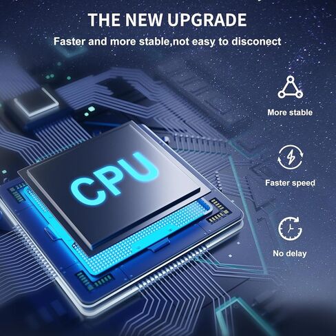 محول Carplay اللاسلكي لجهاز iPhone، محول Car Play اللاسلكي لعام 2024 لأجهزة Apple يحول محول CarPlay السلكي إلى محول CarPlay اللاسلكي، مناسب للسيارات من عام 2015 مع OEM Wired CarPlay، iPhone 6+، التوصيل والتشغيل in Kuwait