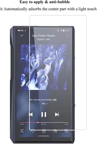 واقي شاشة LCD أمامي ممتاز مقاوم للخدش 9H من الزجاج المقسى لهاتف Fiio M23 (قطعتان) in Kuwait