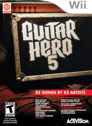 Guitar Hero 5 - Nintendo Wii (Game only) (Renewed) in Saudi Arabia