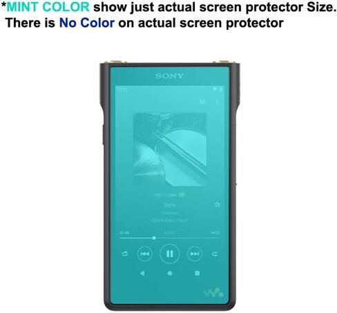 Healing Shield Screen Protector 2pcs for Sony Walkman NW-WM1AM2 / NW-WM1ZM2, Clear Oleophobic Coating LCD Guard Film WM1AZM2-Clear in Saudi Arabia