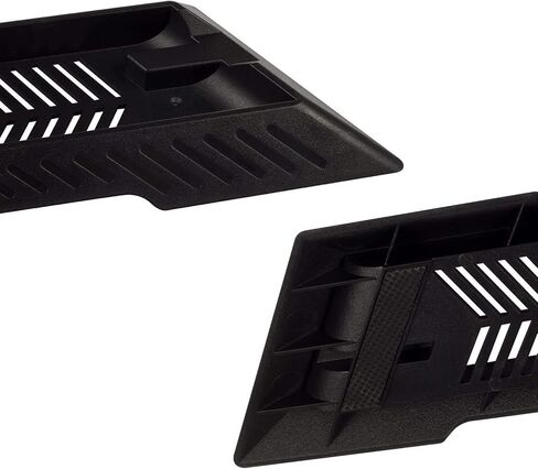 Yanfider PS4 Slim Stand، حامل عمودي لوحدة التحكم PS4 Slim حامل قاعدة ثابتة مع فتحات تبريد مدمجة وأقدام غير قابلة للانزلاق، أسود in Kuwait