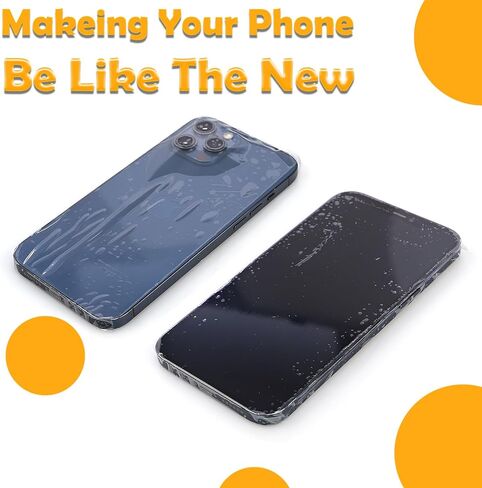 شريط حماية للهاتف مقاس 164FTx80mm لإصلاح تجديد الهاتف، شريط هاتف شفاف مقاوم للغبار، أفلام هاتف مقاومة للخدش، واقي شاشة الهاتف الخلوي، متجر الهاتف شحن الهاتف in Kuwait