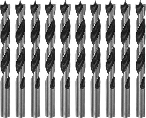 HARFINGTON Brad Point Drill Bits 14mm(35/64") Dia Straight Round Shank Drill Metric Brad Point 3.8" Drilling Depth Spiral Twist Drill Bits for Carpenter Woodworking Plastic Rubber in Saudi Arabia