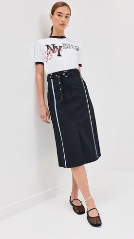 3.1 حذاء نسائي مسطح من قماش ID Mesh Mary Jane من Phillip Lim in Kuwait