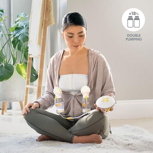 Medela Swing Maxi Pump Your Way Deluxe Bundle with Wearable in-Bra Collection Cups and PersonalFit Flex Breast Shields in Saudi Arabia