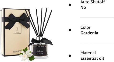 NEVAEHEART Premium Reed Diffuser Set | Citrus Scented Sticks Diffuser | Reed Diffuser for Bedroom Bathroom Living Room | Oil Diffuser & Diffuser Sticks | Beautiful Home Décor Makes a Great Gift in Saudi Arabia