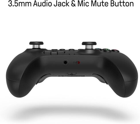 8Bitdo Ultimate 3-mode Hall Effect Joysticks/Hall Trigger Controller مع قاعدة شحن، سلكية لأجهزة Xbox Series X|S، Xbox One، لاسلكية لنظامي التشغيل Windows وAndroid - مرخصة رسميًا (أسود) in Kuwait