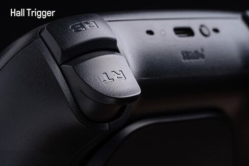 8Bitdo Ultimate 3-mode Hall Effect Joysticks/Hall Trigger Controller مع قاعدة شحن، سلكية لأجهزة Xbox Series X|S، Xbox One، لاسلكية لنظامي التشغيل Windows وAndroid - مرخصة رسميًا (أسود) in Kuwait