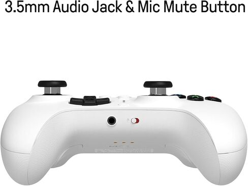 8Bitdo Ultimate 3-mode Hall Effect Joysticks/Hall Trigger Controller مع قاعدة شحن، سلكية لأجهزة Xbox Series X|S، Xbox One، لاسلكية لنظامي التشغيل Windows وAndroid - مرخصة رسميًا (أسود) in Saudi Arabia