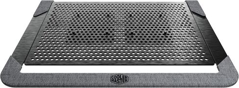 Cooler Master Notepal U2 Plus V2, Notebook-Kühler bis zu 43,2 cm (17 Zoll), 2 x 80 mm bewegliche Lüfter, schwarzes Aluminium in Saudi Arabia