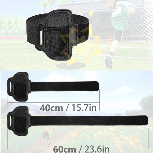 Leg Strap for Nintendo Switch Sports Play Soccer/for Joy Cons Switch OLED Model Ring Fit Adventure Bundle Leg Fixing Band,Adjustable Adults Elastic Sports Strap for Nintendo Switch Sports（2 Pack） in Saudi Arabia