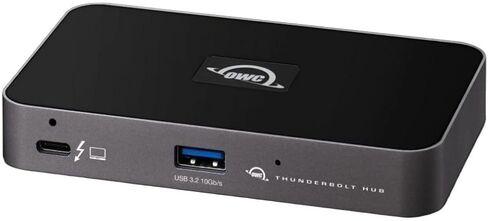 OWC 5 Port Thunderbolt Hub - 60W Charging, Thunderbolt 4, USB 3.2, Compatible with Macs and PCs in Saudi Arabia