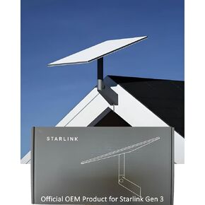 حامل Starlink - حامل حائط Starlink Gen 3 [OEM]، ملحقات متوافقة مع موديلات Starlink Standard V3 للسقف - مجموعة تثبيت متينة - تتضمن حامل الحائط والأدوات الأساسية in Kuwait