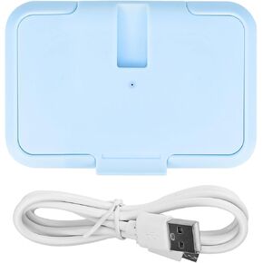 Baby Wipes Warmer Travel Wipes Warmer Portable Thermostat Reusable Wipes Heater for Home Car Travel （White） in Kuwait
