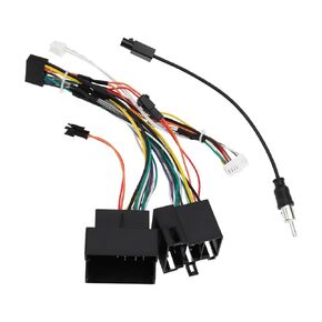 SING F LTD 16PIN iOS DIN 36/40PIN Car Stereo Adapter Cable Android Car Radio Wiring Harness Vehicle Wiring Harness Power Connection Cable Compatible with VW