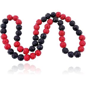 Bling Baseball Necklace for Competitive Athletes,Ice Collection Necklace Glitter Rhinestone Ball Necklaces for Men Boys Inspired Sports Jewelry Gift Accessory 16" 18" 20" in Saudi Arabia