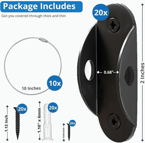 Anti Tip Furniture Anchors for Baby Proofing Premium Quality Upgraded Furniture Wall Anchors can Handle 400lbs Tension - Earthquake, Storm Resistant & Pet Safety Furniture Straps in Saudi Arabia