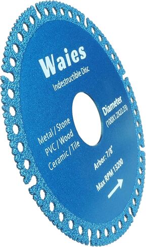 4 Inch Indestructible disc for Angle Grinders, All Purpose Metal Cut Off Wheels Multifunction Disc for Steel, Rebar, Sheet Metal, Angle Iron, Stainless Steel (5 Pcs) in Saudi Arabia