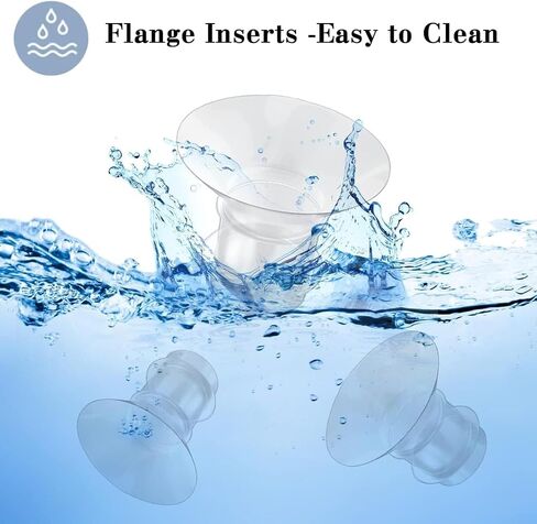 Flange Inserts 13/15/17/18/19/20/21mm 14PC Compatible with Momcozy S12 pro/S9 pro/S9/S10/S12/Medela/TSRETE/Spectra/Bellababy Breast Pumps, Reduce 24mm Tunnel Down to Correct Size in Saudi Arabia
