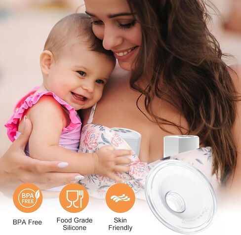 Flange 24mm Compatible with Momcozy S12 Pro/S9 Pro Hands-Free Breast Pump Wearable Cup,S9/S10/12 Breast Pump Replacement Accessories,for Momcozy/TSRETE Wearable Breast Pump Parts,24mm in Saudi Arabia