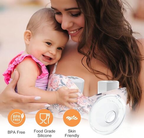 Flange 24mm Compatible with Momcozy S12 Pro/S9 Pro Hands-Free Breast Pump Wearable Cup,S9/S10/12 Breast Pump Replacement Accessories,for Momcozy/TSRETE Wearable Breast Pump Parts,24mm in Saudi Arabia