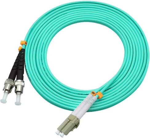 3 متر 10ft LC إلى ST دوبلكس 50/125 10G OM3 متعدد الوضع كابل الألياف البصرية الطائر التصحيح البصري الحبل LC-ST in Kuwait