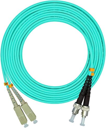 3 متر 10ft LC إلى ST دوبلكس 50/125 10G OM3 متعدد الوضع كابل الألياف البصرية الطائر التصحيح البصري الحبل LC-ST in Kuwait