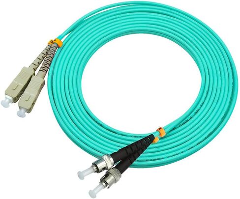 3 متر 10ft LC إلى ST دوبلكس 50/125 10G OM3 متعدد الوضع كابل الألياف البصرية الطائر التصحيح البصري الحبل LC-ST in Kuwait