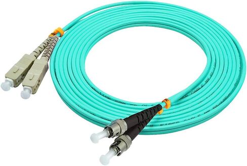 3 متر 10ft LC إلى ST دوبلكس 50/125 10G OM3 متعدد الوضع كابل الألياف البصرية الطائر التصحيح البصري الحبل LC-ST in Kuwait