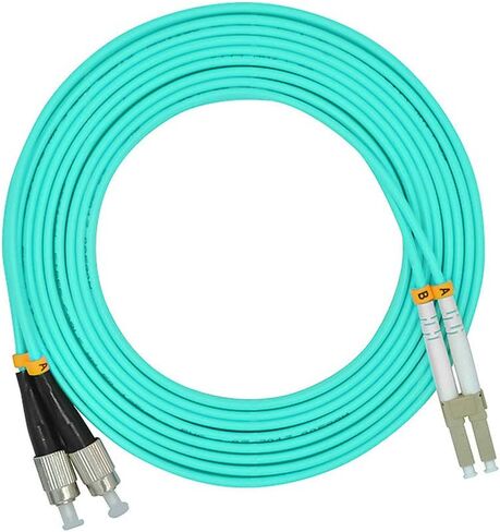 3 متر 10ft LC إلى ST دوبلكس 50/125 10G OM3 متعدد الوضع كابل الألياف البصرية الطائر التصحيح البصري الحبل LC-ST in Kuwait