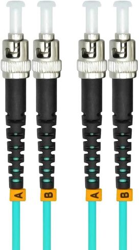 3 متر 10ft LC إلى ST دوبلكس 50/125 10G OM3 متعدد الوضع كابل الألياف البصرية الطائر التصحيح البصري الحبل LC-ST in Kuwait