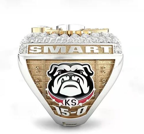 2022 Georgia League Championship Ring Football University Championship Ring with Wooden Box for Man women Father in Saudi Arabia