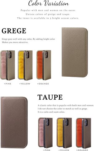 hanatora - Japan Leather Wallet Case for iPhone12/ iPhone12 Pro in Genuine Calfskin - Flip Cover Card Holder Slots [magsafe] Diary Smartphone Case PH-12Pro-Cyan in Saudi Arabia