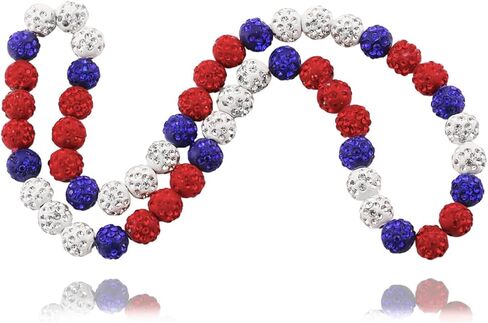 Bling Baseball Necklace for Competitive Athletes,Ice Collection Necklace Glitter Rhinestone Ball Necklaces for Men Boys Inspired Sports Jewelry Gift Accessory 16" 18" 20" in Kuwait