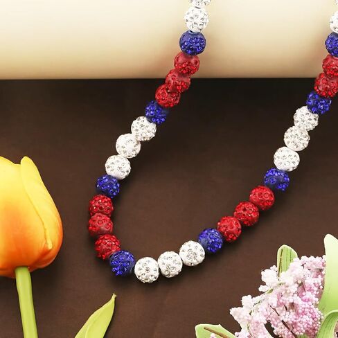 Bling Baseball Necklace for Competitive Athletes,Ice Collection Necklace Glitter Rhinestone Ball Necklaces for Men Boys Inspired Sports Jewelry Gift Accessory 16" 18" 20" in Kuwait