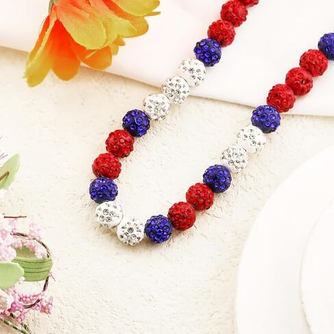 Bling Baseball Necklace for Competitive Athletes,Ice Collection Necklace Glitter Rhinestone Ball Necklaces for Men Boys Inspired Sports Jewelry Gift Accessory 16" 18" 20" in Kuwait