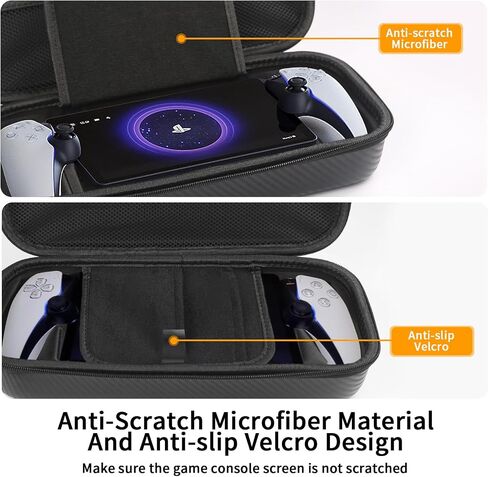 URVIKBVG Carrying Case for Playstation Portal Remote Player，with Screen Protective Cover, Accessories Storage Bag for Headset Charger and More& Hard Shell for Ultimate Protection - Gift box Edition in Saudi Arabia