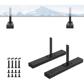 Metal TV Legs for Sony Bravia TV for Sony KDL-65W850C KDL-75W850C XBR-65X810C XBR-65X850C XBR-75X850C TV Model, Only Fit for TV Hole Distance of 40mm Center-to-Center, Please Measure the Hole Spacing