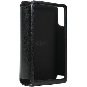 حافظة جلدية PU لجهاز HiBy R3 GEN 2 (R3II) مشغل موسيقى HiFi محمول بتقنية البلوتوث - أسود in Kuwait