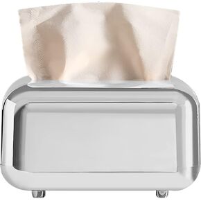 Wipes Holders, Baby Wipes Dispenser, Household Tissue Box with Lid Dustproof Light Luxury Wet Wipe Container Case for Restaurant Hotel Office Car Gold