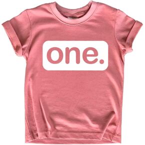 First Birthday Outfit Girl 1st Birthday Girl Shirt one Year Old Baby Girls Gifts