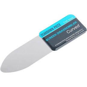 0.1mm Ultra Thin Flexible Metal Spudger Curved Screen Pry Opening Tool for Mobile Phone Laptop Disassemble Screen Repair Tools