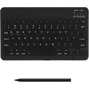 AGM Bluetooth Keyboard & Stylus Pen Set Compatible Android Tablet PAD Series - BLACK